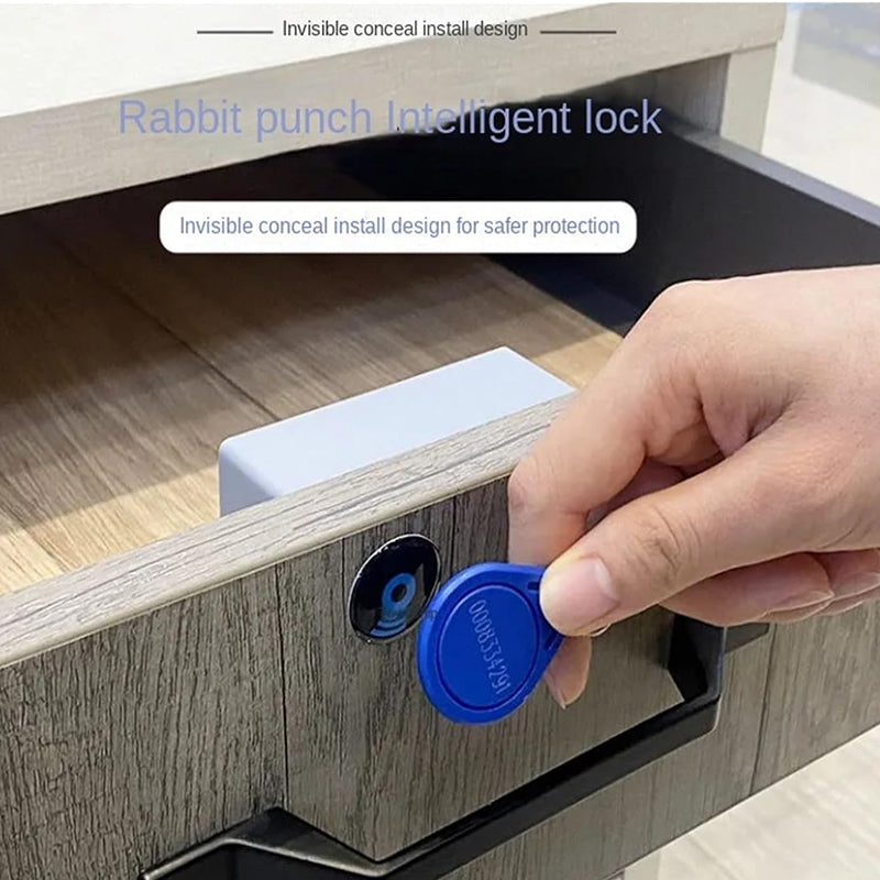 Electronic Cabinet Lock DIY For Wooden Drawer Cabinet