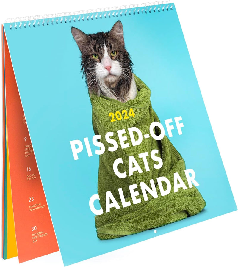 2024 PissedOff Cats Calendar lifesparking